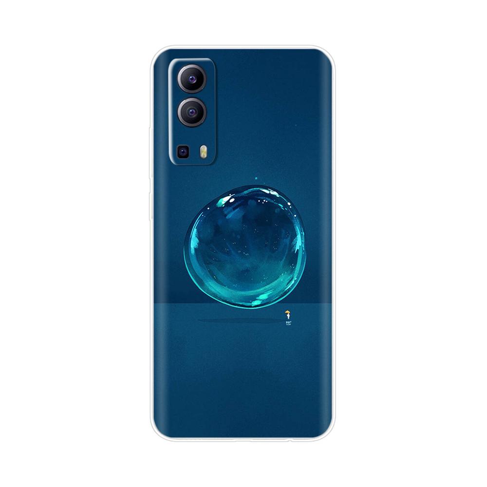 Per Custodia Vivo Y72 5G Silicone Morbido Trasparente TPU Copri Telefono Per Vivo Y52 5G vivoY72 Y 72 52 5G Custodia Funda Protettiva Coque