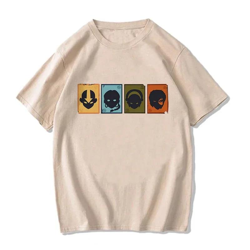 

Футболка Аватар: Легенда об Аанге Аппа Йип Харадзюку Европейский размер Футболка Мода Манга Футболка Y2k Уличная одежда Хип-хоп Винтажные топы 4XL