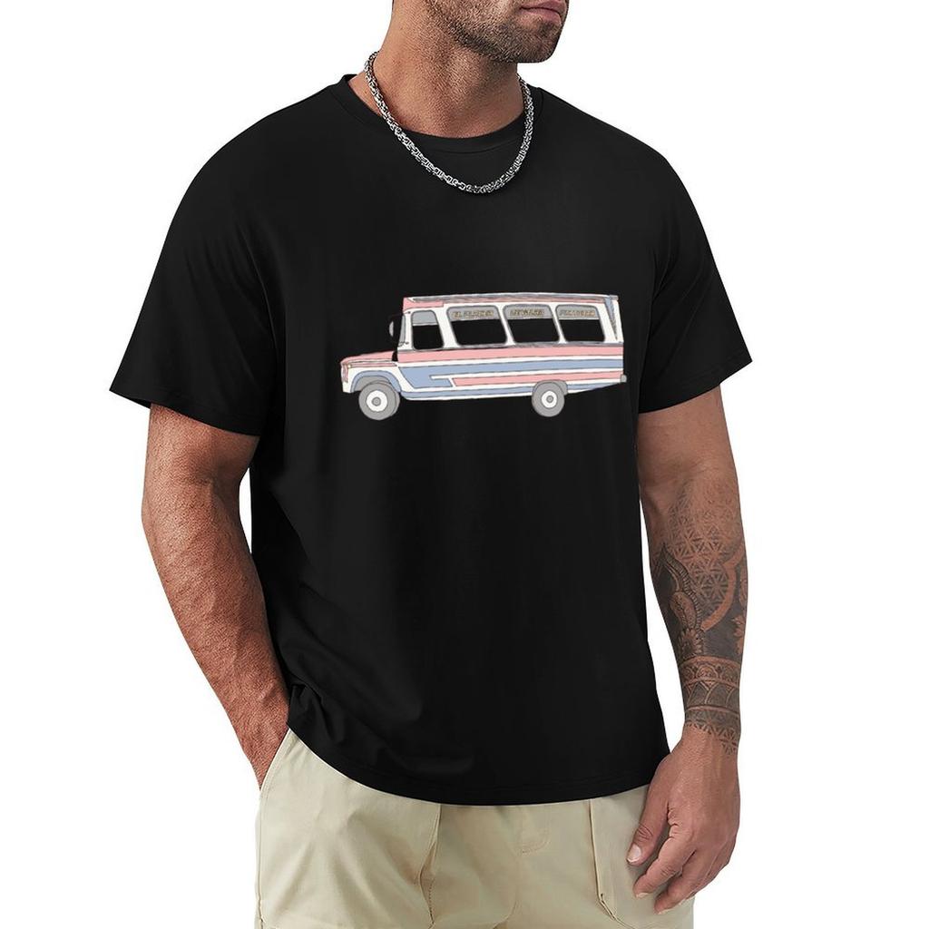 Bolivian Micro Bus Tshirt Plus Size Nonshrink Tshirt