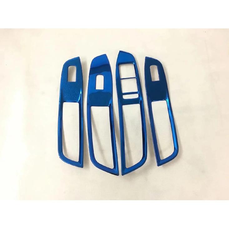 For MG ZS 2018      2024 Interior Door Window Lift Control Switch Panel Trim Buttons Cover Car Accessories