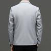Spring and Autumn New Style Wool Suit Men's Slim-fitting Non-iron Woolen Small Suit Men's Wool Casual Single Jacket Men