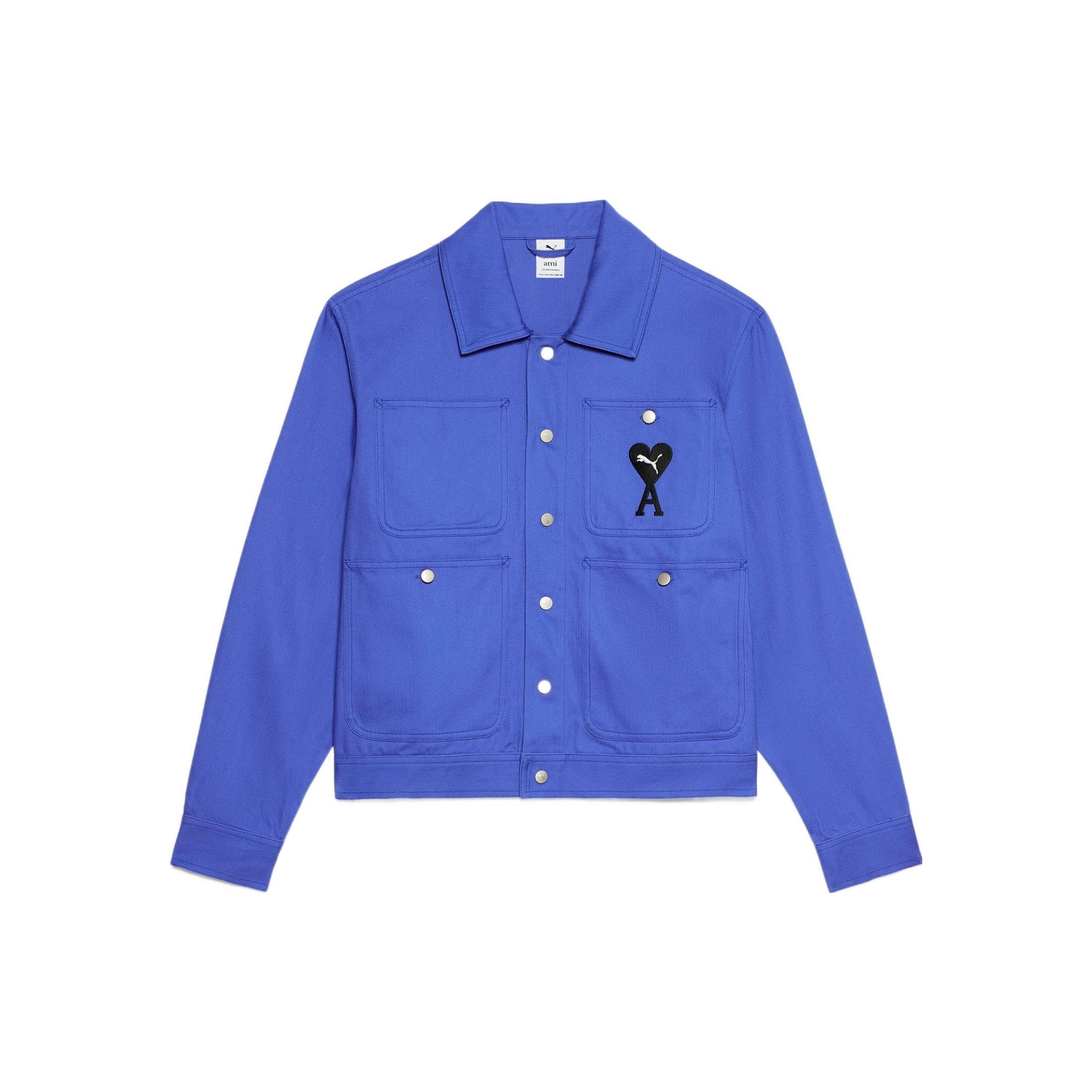 PUMA X AMI Jacket  Blue  Men s 534065-93 S