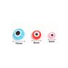 100pcs/lot 6 8 10mm Resin Evil Eye Beads Mix Color Loose Spacer Round Beads For Bracelet Necklace DIY Jewelry Making Accessories