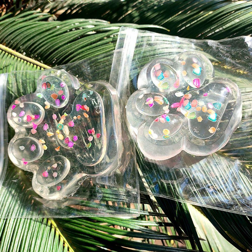 

Прозора іграшка Cat Paw Squeeze Super Large Cat Paw Pinch Toy Cat Paw Fidget Toy Розваги 7cm random