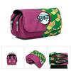 Pencil Case Large Capacity Cartoon Anime Pencil Case Double Layer Canvas Pencil Bag Gift for Girls
