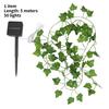 1 Itme Light String LED Rattan Lamp Gold Foil Copper Wire Light Restaurant Desktop Decor Simulated Ivy Green Leaf Vine Light