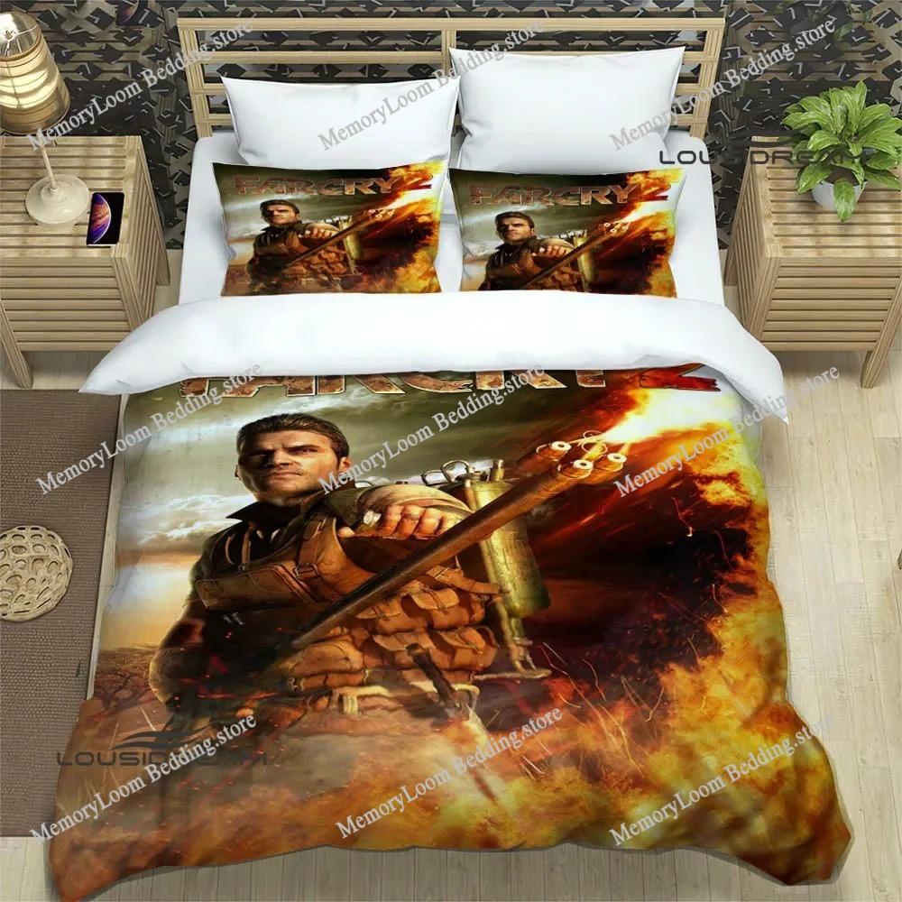 3D Game Farcry Printed Cartoon Bedding Sets Exquisite Bed Supplies Set Duvet Cover Bed Comforter Set Luxury Birthday Gift