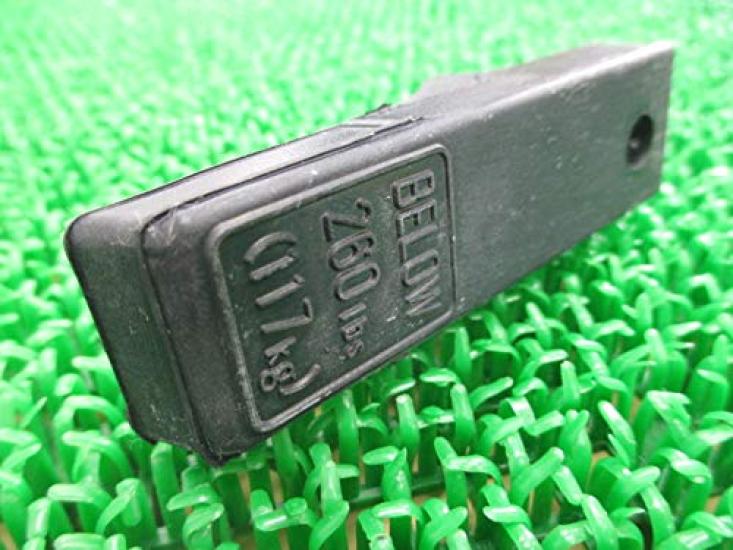 Brand genuine Honda motorcycle Super Cub side stand part number Fits Spacy Hunter Dax Monkey RT new, part rubber, 50548-324-760. C50, C70, C90,