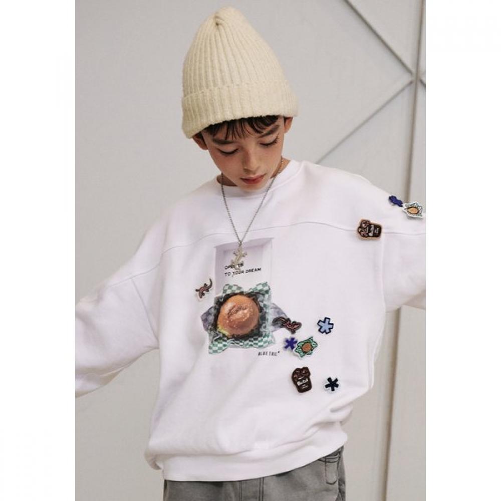 Bluetail White Sweatshirt Aaa2ts03wt