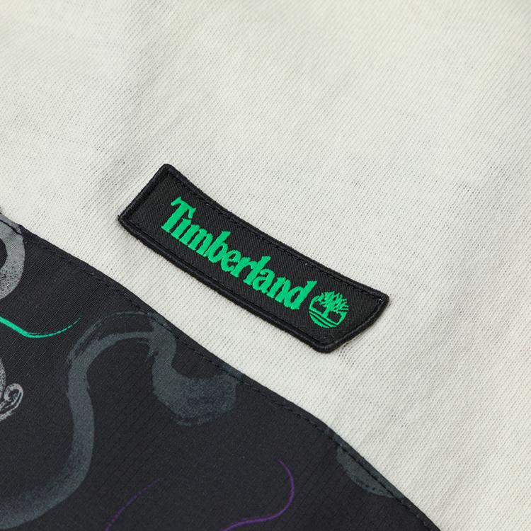 Timberland Comfortable Cotton Casual Loose T-Shirt Men tops Vintage-White A6C6VCM9