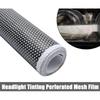 30CM x 106CM Car Tinting Mesh Film for headlights, taillights, fog lights, and other vehicle light covers