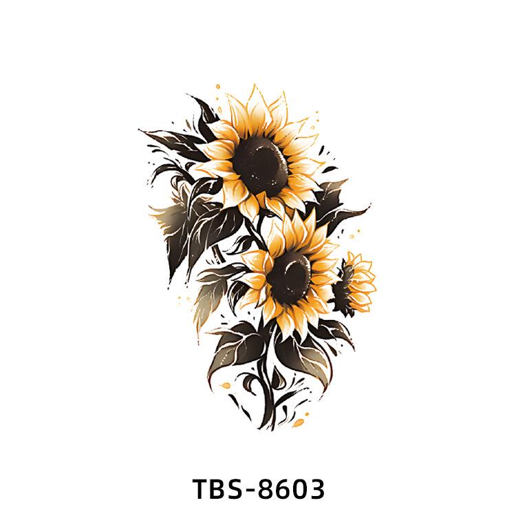 Realistiska Djurtotem Tatuering Klistermärken: Drake, Fenix, Tiger, Varg