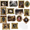 14Pcs Haunted Pictures Gothic Mansion Portraits Horror Pictures