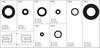 RUBBER GROMMET SET 180 PCS MIX - YT-06878