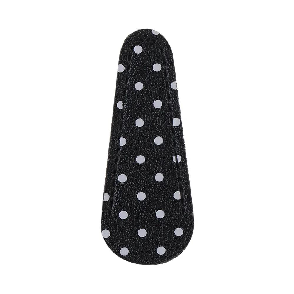 DIY Scissors Sleeve Prevent Injury Easy to Use Embroidery Scissors Protective Cases PU Leather Scissors Cover Sewing Tools
