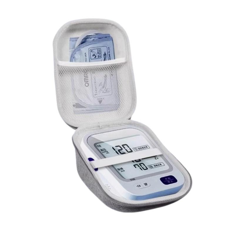 1Pcs Home Electronic Measurement Eva Blood Pressure Bag Hard Case Storage Bag For Upper Arm Blood Pressure Monitor For Omron