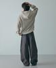 LXT Cotton Curved Washed Wide Pants [Charcoal]