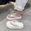 Internet celebrity explosion comfortable flip-flops women's spring summer thick bottom non-slip heightened flip-flops