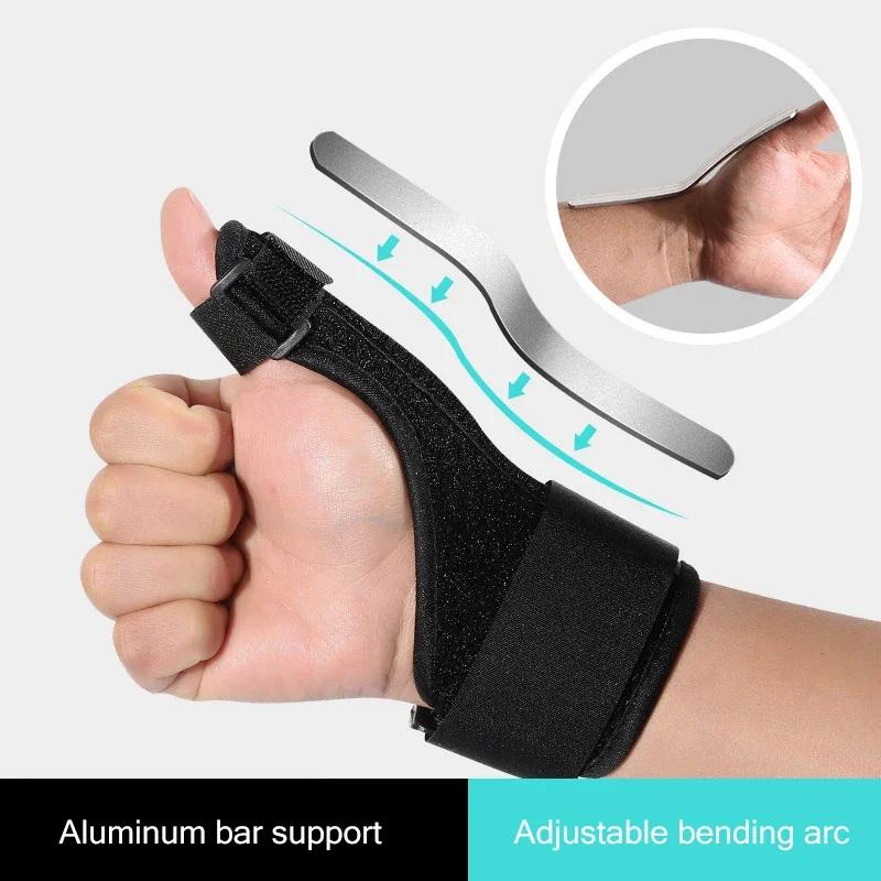 1 Stück Handgelenk Daumen Hände Unterstützung Verstellbarer Fingerhalter Schutzband Bandage Schutzhülle Schützt Finger