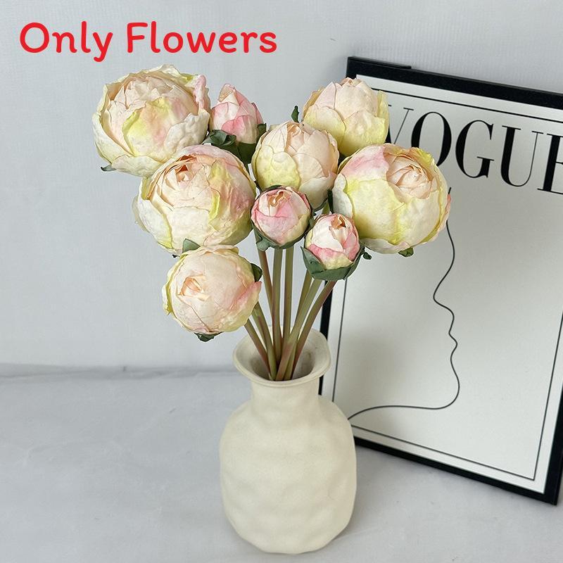 Peony Artificial Flower Bouquet For Wedding Photography And Home Decor