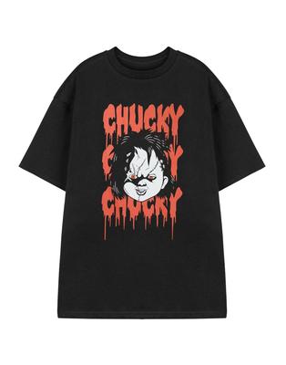 Chucky Schwarzes Chucky Chucky Chucky Kurzarm 100% Baumwolle T-Shirt Herren T-Shirts Oberteil Unisex