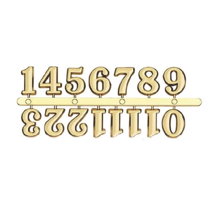 Clock Numerals 3CM Clock Number, Arabic Number Roman Numerals Clock Part Suitable for Home and School Use