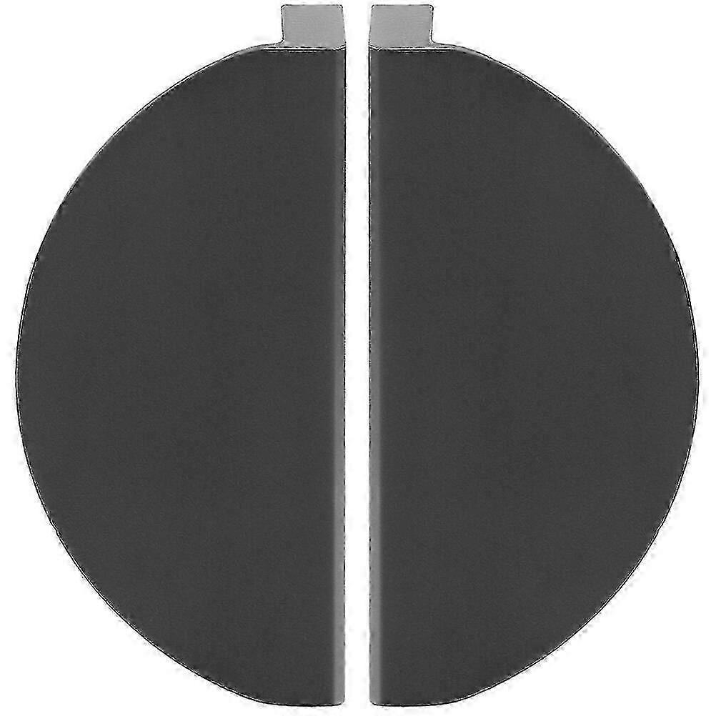 2Pcs Half Round Cabinet Pulls, Kitchen Cupboard Bedroom Wardrobe Drawer Furniture Door Pulls