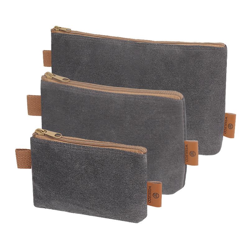 Portable construction tool kit, electrician bag, canvas, thickened, hardware tool storage bag, vehicle maintenance tool kit