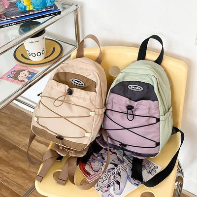 Outdoor Travel Bag Mini Fashion Small Backpack New Korean Light Boys and Girls Backpack Junior High School Hiking Bag