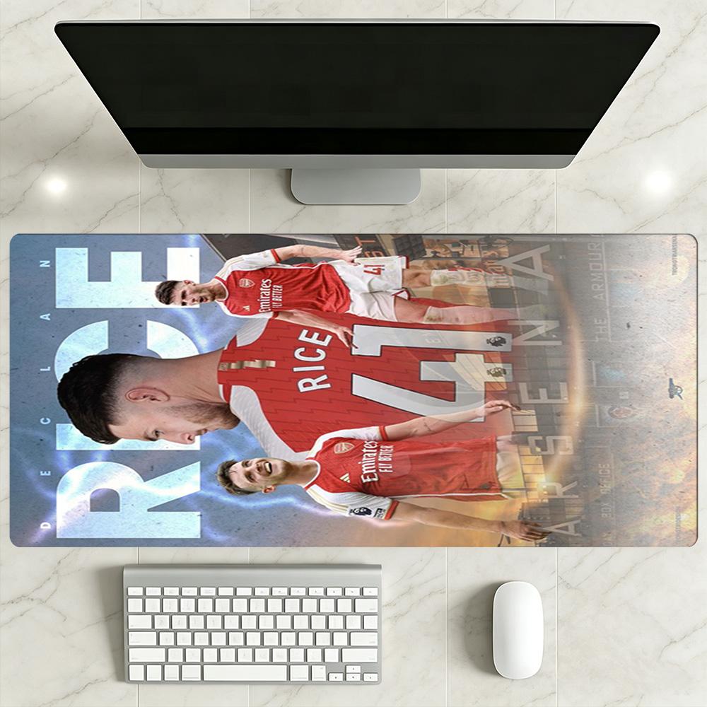 Arsenal Football Player Gaming Mouse Pad Desk Mouse Pad HD Print Desk Pad Non-Slip Rubber Bottom Perfect for Office Laptop Gaming Setup