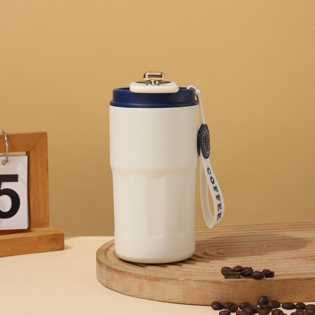 316 Stainless Steel Thermos Cup Intelligent Temperature Display Coffee Cup Rope Car Portable Cup