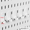 Neat Plastic Pegboard  Desk Organizer with Multiple Accessories for Home Office, Craft Room and Garage Display