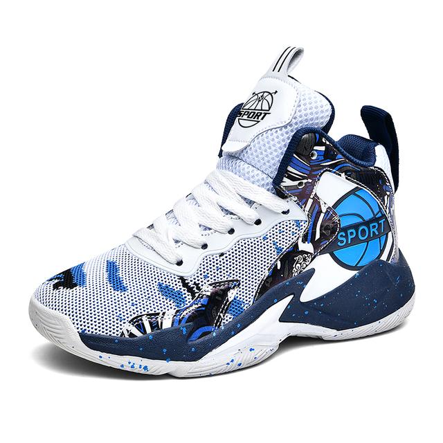 

Высококачественные детские прочные нескользящие удобные баскетбольные кроссовки среднего размера 30-40 39
