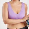 Women  Color Plus Size Ultra-thin Large Bra Sports Bra Full Bra Cup Tops