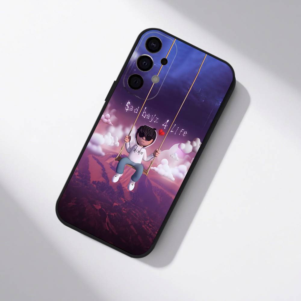 J-Junior H $AD BOYZ 4 LIFE  For Samsung S25,S24,S21,S22,S23,S30,Ultra,S20,Plus,Fe,Lite,5G Black Cover Phone Case