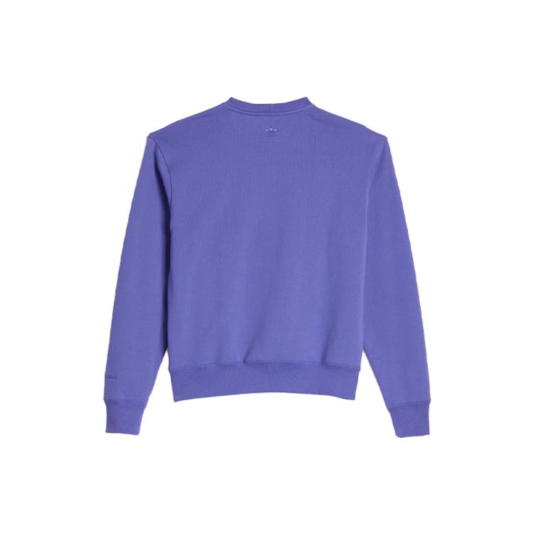 adidas Originals Pharrell Williams Sweatshirts Unisex Blue Crew Neck Moderate Regular HF9945