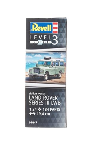 German Revell 1/24 Land Rover Series III Plastic Model 07047