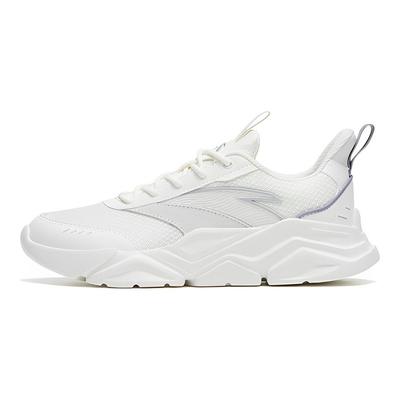 Chaussures de Sport Décontractées à Coupe Basse Antidérapantes Résistantes à l'Usure Respirantes Femmes Baskets Blanc Gris 922318831-1