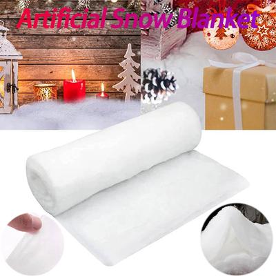Christmas Winter Decoration Blanket Simulation Snow Cotton Carpet White Snow DIY Carpets for Xmas Tree Festive Ornament