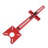 Router Milling Groove Bracket Aluminum Alloy Adjustable Multifunctional Cabinet Hardware Jig and Router Guide for