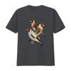 European Goldfinch and Other Native Finches Vintage Washed Stylish Fashion Graphic Unisex Top For Everyday Wear Breathable