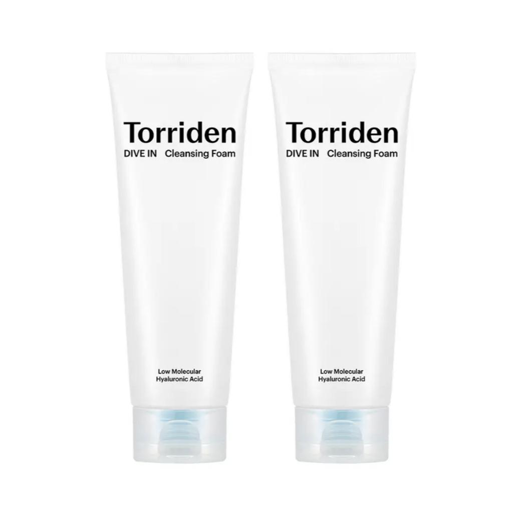 

1+1 TORRIDEN DIVE-IN Low Molecular Hyaluronic Acid Cleansing Foam 150ml × 2