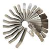 4Pc Grinding Head Feeler Gauge Set Steel Thickness Clearance Adjustment Tool For Heavy Duty Truck Valve Maintenance