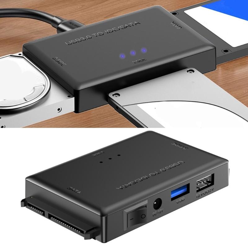 Fast Speed 5Gbps USB3.0 IDE Converter External Hard Disk Drive Adapter Tool For PC Wide Compatibility