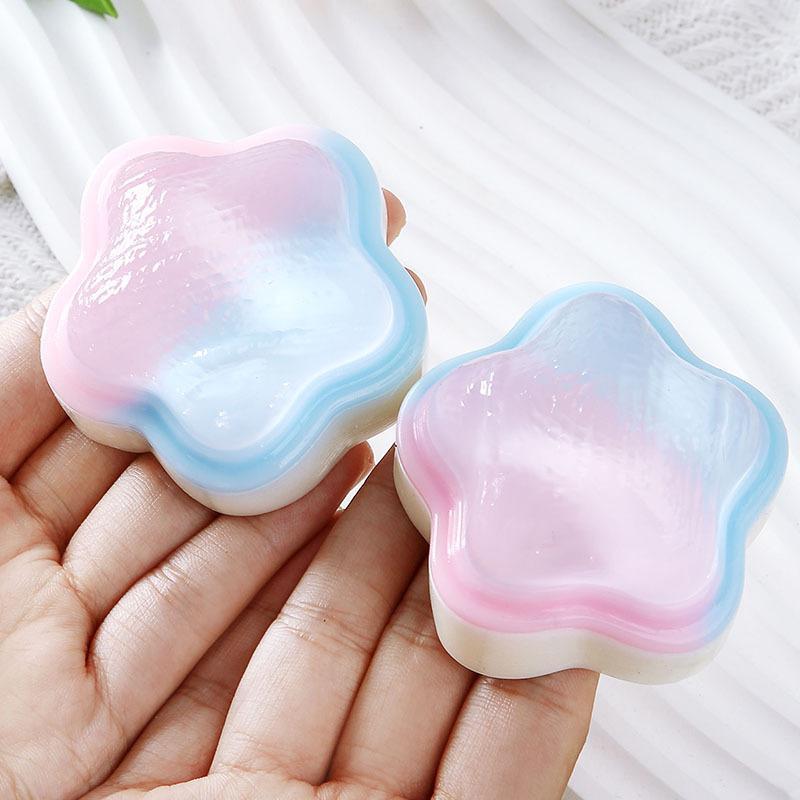 Star Shaped Squishy Fidget Toy Soft Slow Rebound Cute Gradient Color For Stress Relief Home Office Kids Party Favors