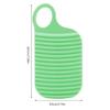 3Pcs Mini Double Sided Washboard Hand Folding Washboard Non-Slip Laundry Board