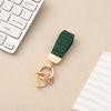Luxury PU Leather Anti-Lost Motorcycle Car Keychain Pendant
