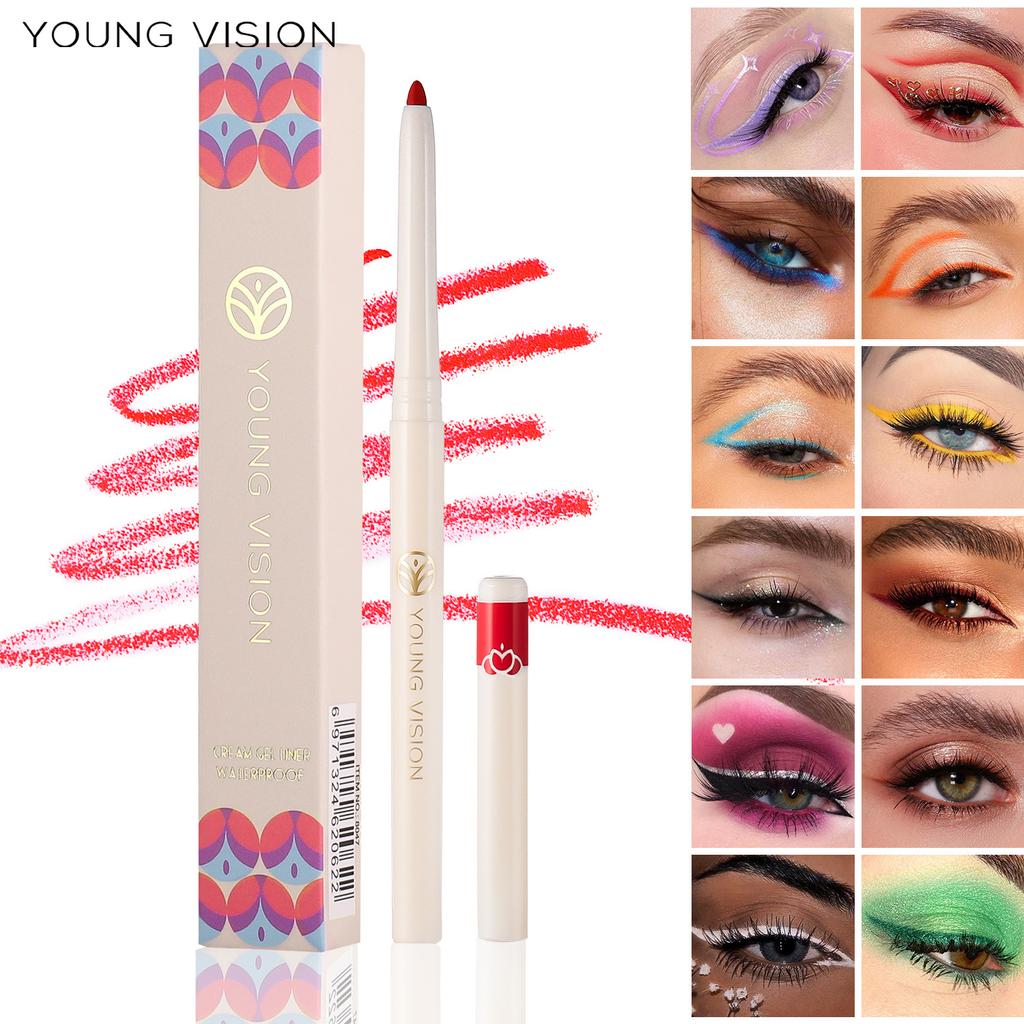 YOUNG VISION A Single Eyeliner Does Not Stain Color Easily