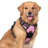 Dog harness, anti-pull, pet harness,  outdoor pet vest with 3M reflective strips, Oxford cloth material, suitable for small, medium and large dogs,