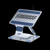 Llano Verstellbarer 720° Drehbarer Aluminium Laptopständer mit Kühlung
